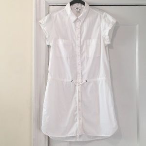 PAIGE Drawstring Shirtdress  NWOT